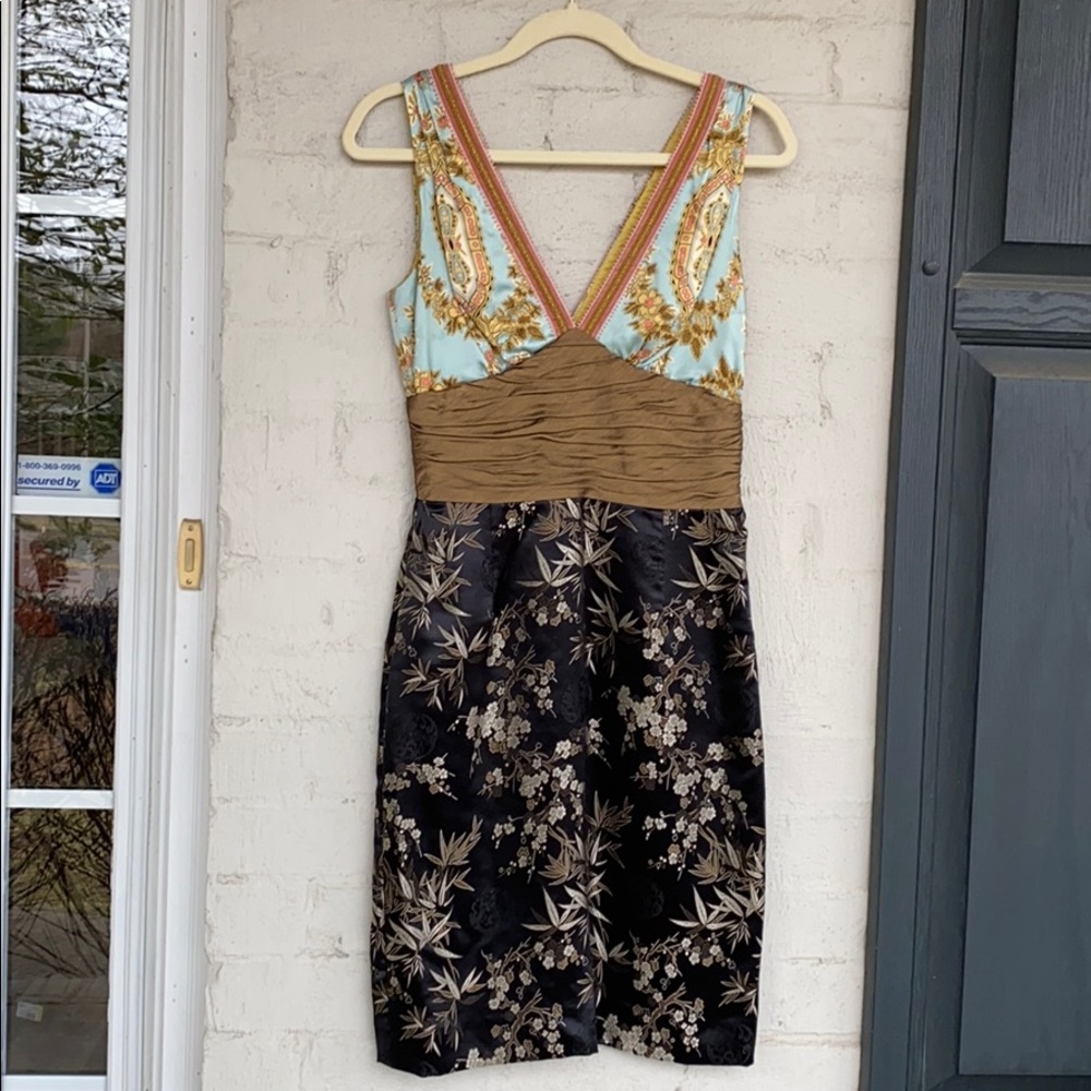 Phoebe Couture Asian-inspired sheath dress